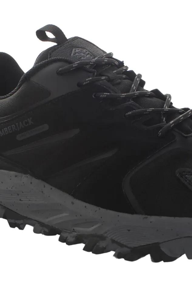 Lumberjack SNEAKERS Men SNEAKER WPF BLACK Man Comfort Shoes Black