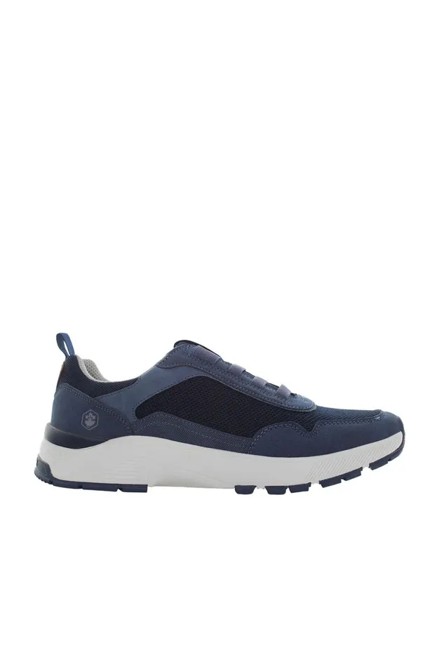 Lumberjack SNEAKERS Men TRAVIS II SMI5012001 NAVY BLUE Man Sport Shoes Blue