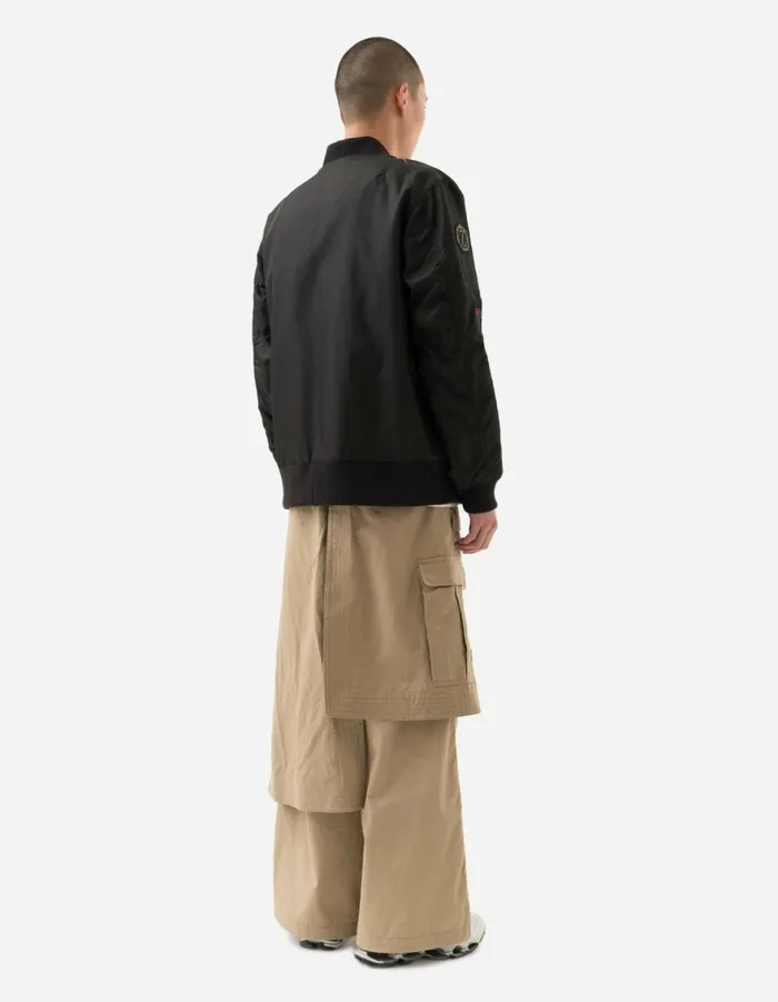 Maharishi Jackets 6006 Year Of The Snake MA1 Kimono Black 8211 Men