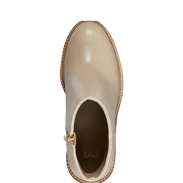 Marc Fisher Booties Women Haleena Round Toe Bootie Nude