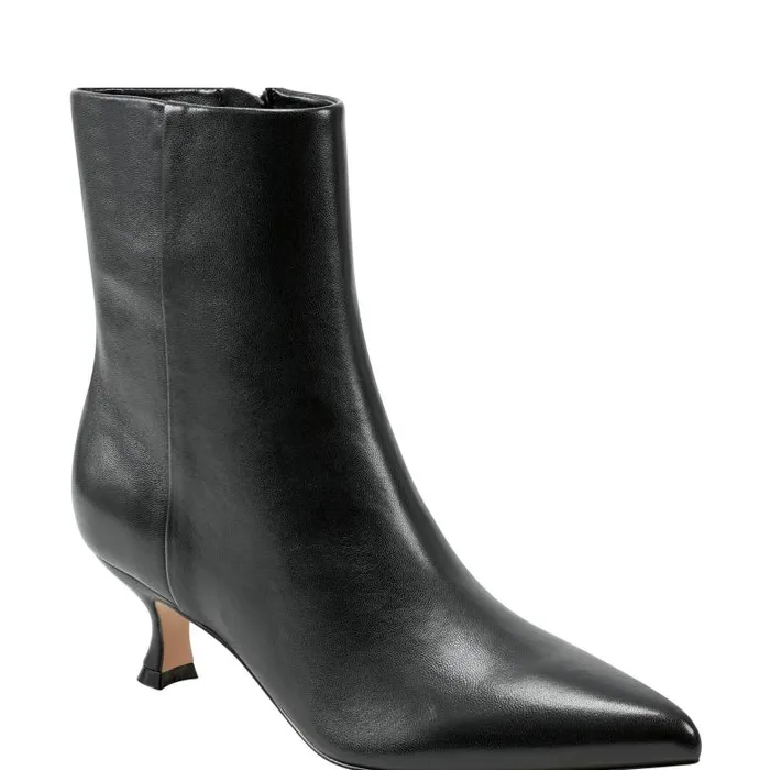Marc Fisher Booties Women Iggy Dress Bootie Black Leather