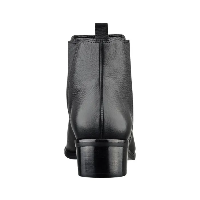Marc Fisher Boots and Booties Women Yale Pointy Toe Chelsea Bootie Black Leather