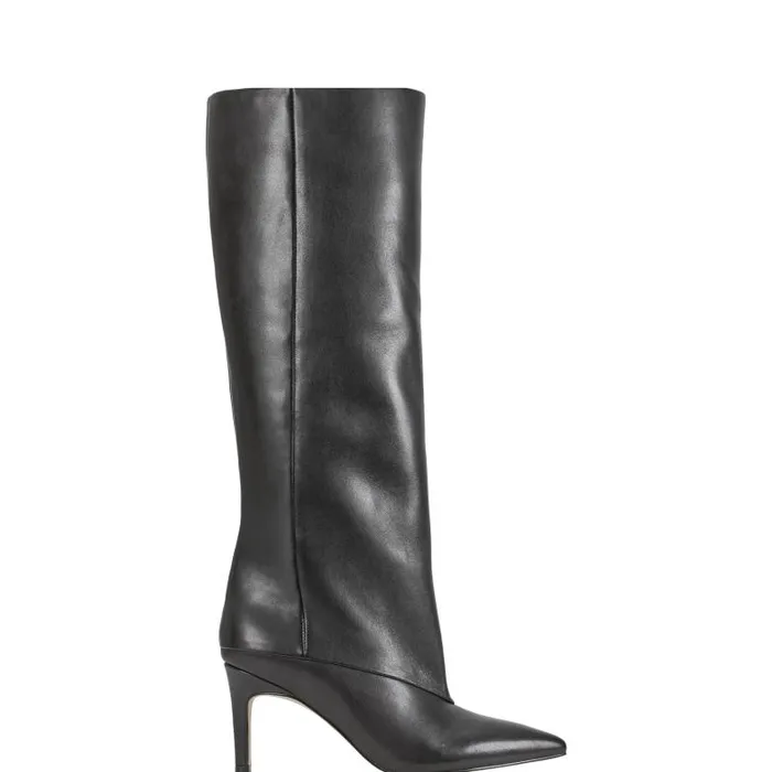 Marc Fisher Boots Women Gentle Dress Boot Black Leather