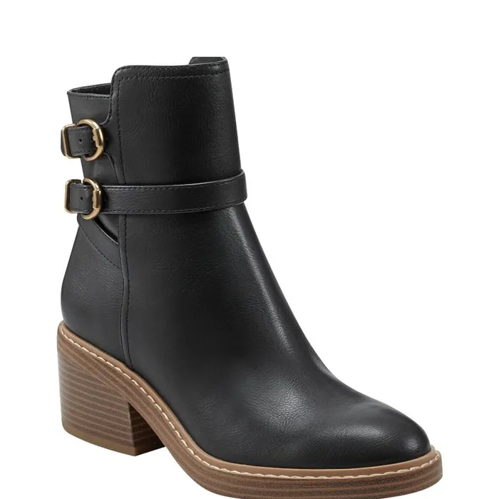 Marc Fisher Casual Boots Women Marieta Ankle Bootie Black