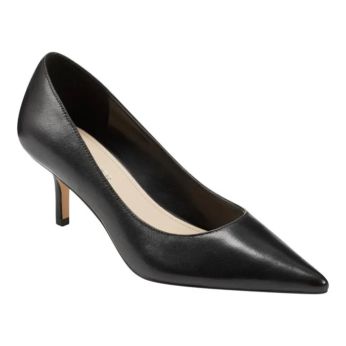Marc Fisher Heels and Pumps Women Alola Pump Black Leather