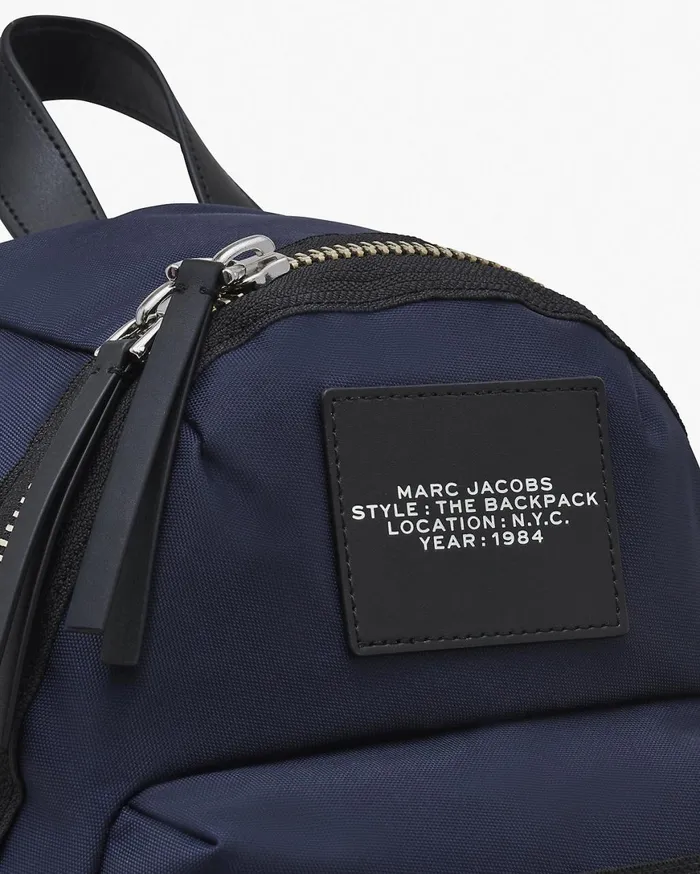 Marc Jacobs Backpacks The Biker Nylon Medium Backpack Midnight Blue 8211 Women