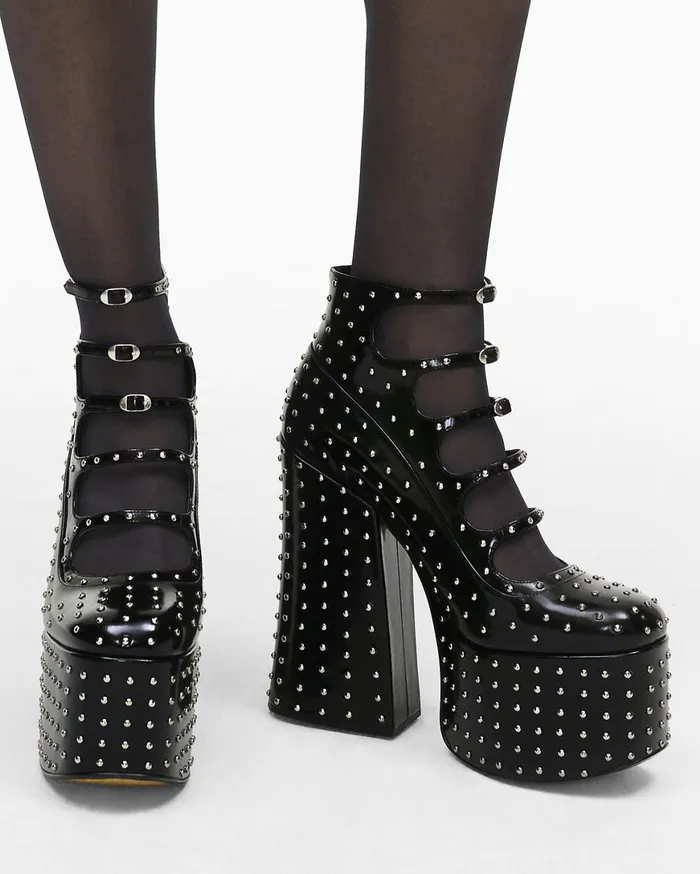 Marc Jacobs Boots The Glam Studs Kiki Ankle Boot Black 8211 Women