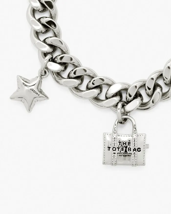 Marc Jacobs Bracelets The Mini Icon Charm Bracelet Light Antique Silver 8211 Women