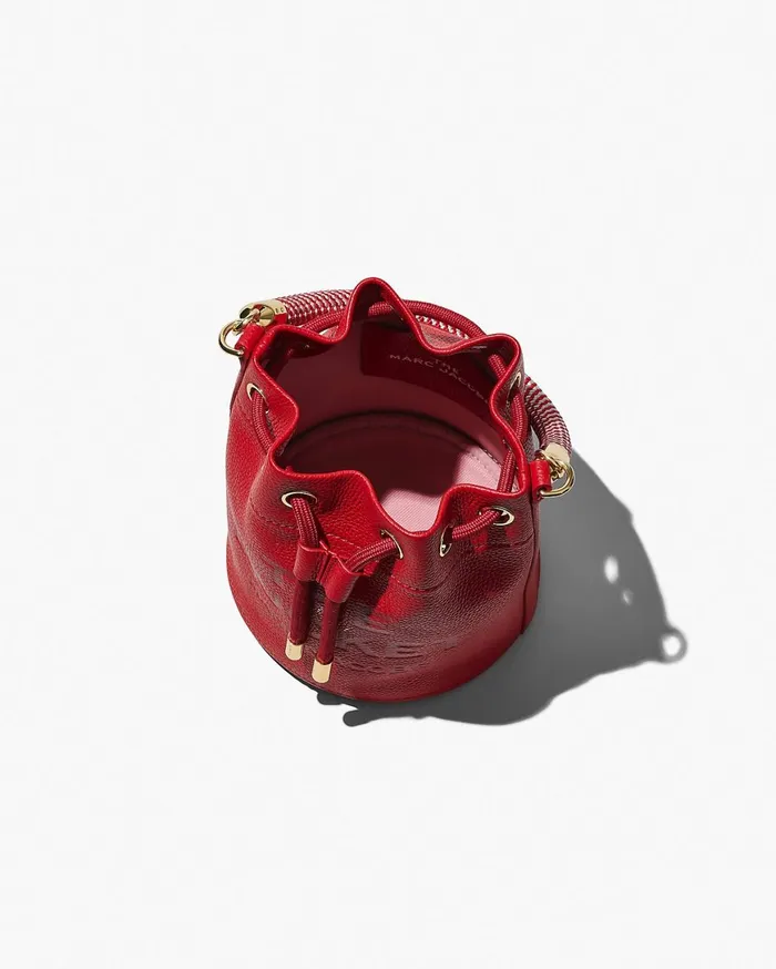 Marc Jacobs Bucket Bags The Leather Bucket Bag True Red 8211 Women