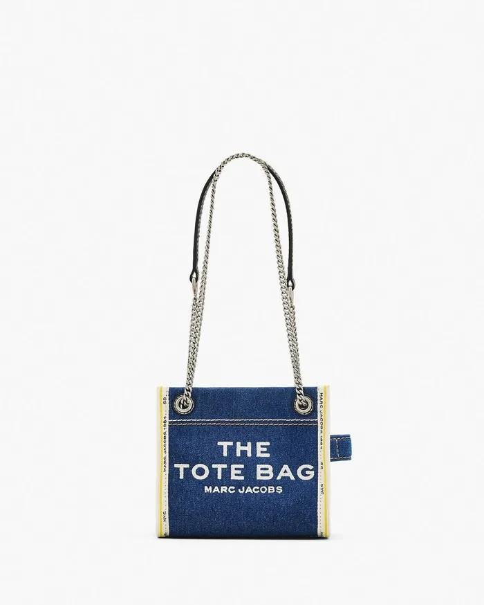 Marc Jacobs Crossbody Bags The Denim Chain Crossbody Tote Bag Dark Wash 8211 Women Marc Jacobs Crossbody Bags The Denim Chain Crossbody Tote Bag Dark Wash 8211 Women