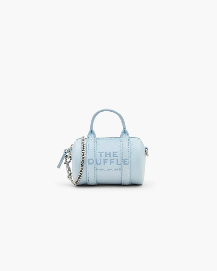 Marc Jacobs Crossbody Bags The Leather Nano Duffle Crossbody Cloud Blue 8211 Women Marc Jacobs Crossbody Bags The Leather Nano Duffle Crossbody Cloud Blue 8211 Women