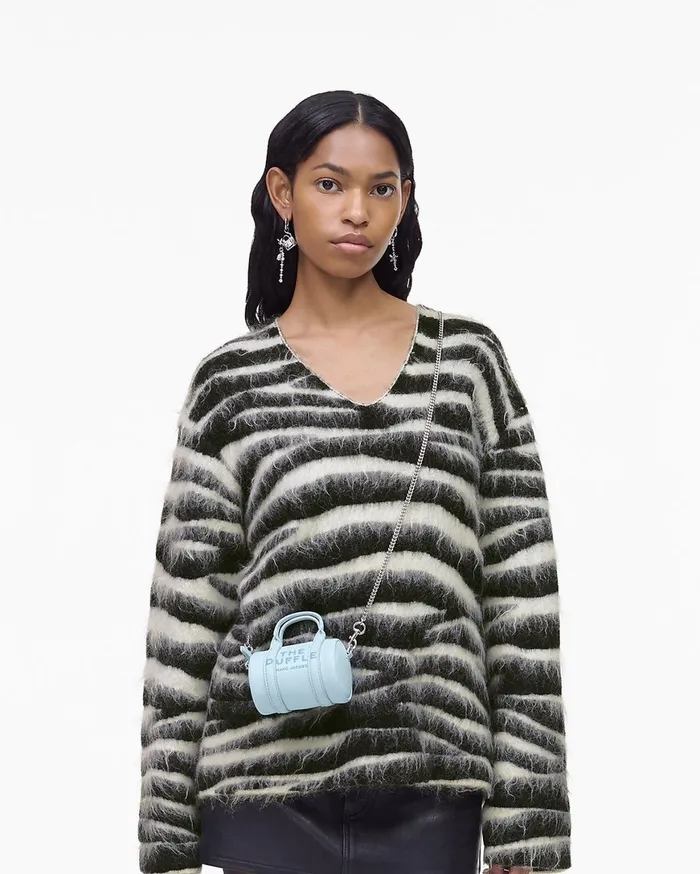 Marc Jacobs Crossbody Bags The Leather Nano Duffle Crossbody Cloud Blue 8211 Women