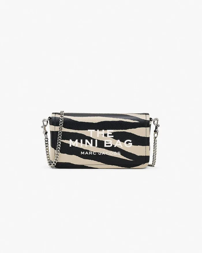 Marc Jacobs Crossbody Bags The Zebra Leather Chain Mini Bag Blackwhite 8211 Women Marc Jacobs Crossbody Bags The Zebra Leather Chain Mini Bag Blackwhite 8211 Women