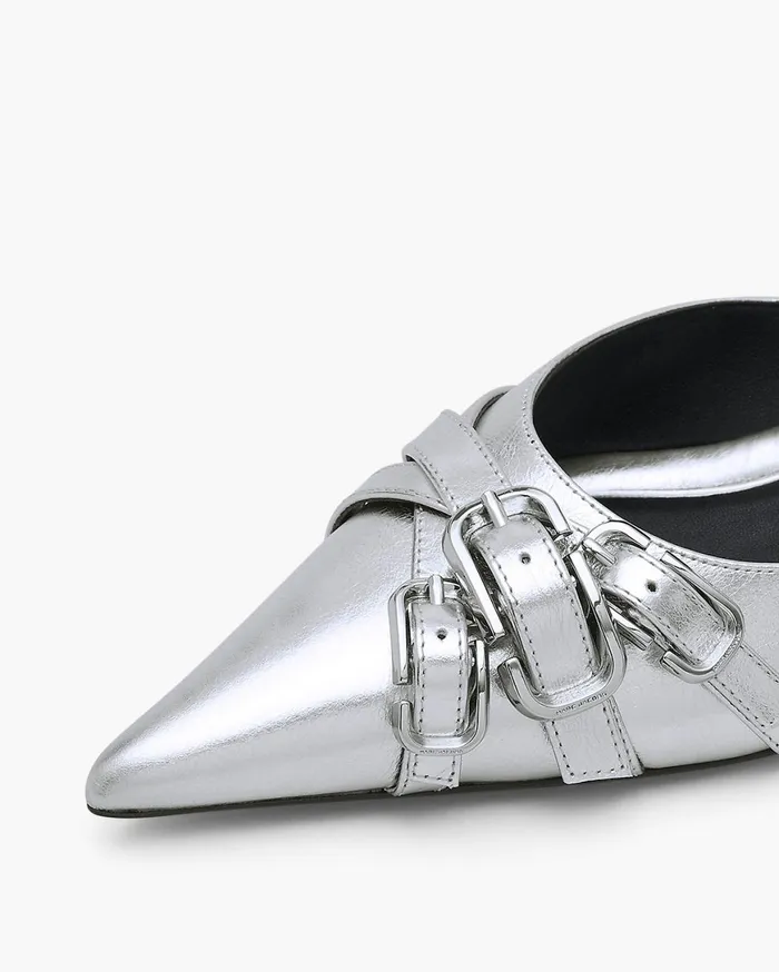 Marc Jacobs Heels The Emma Kitten Heel Silver 8211 Women