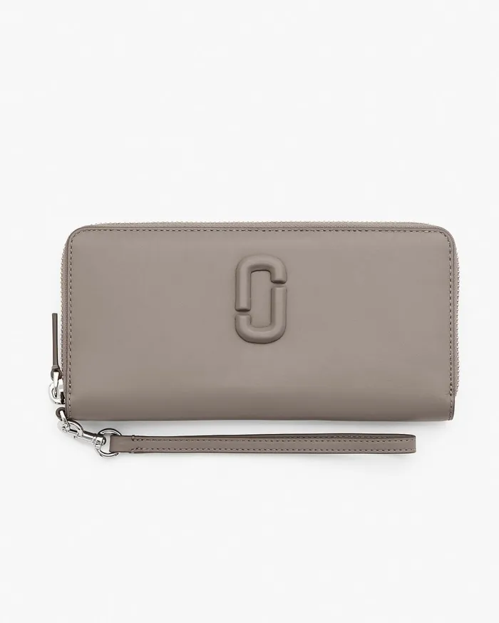 Marc Jacobs Large Wallets The Covered J Marc Continental Wallet Cement 8211 Women