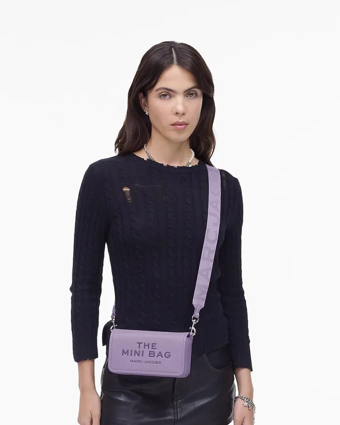 Marc Jacobs Mini Bags The Leather Mini Bag Lilac 8211 Women