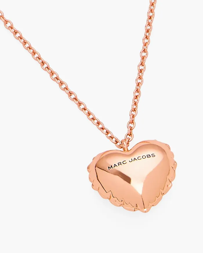 Marc Jacobs Necklaces Balloon Heart Necklace Antique Rose Gold 8211 Women