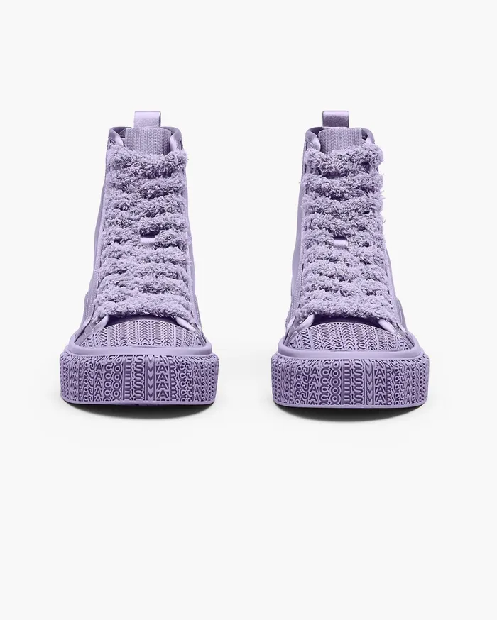 Marc Jacobs Sneakers The High Top Satin Sneaker Lilac 8211 Women