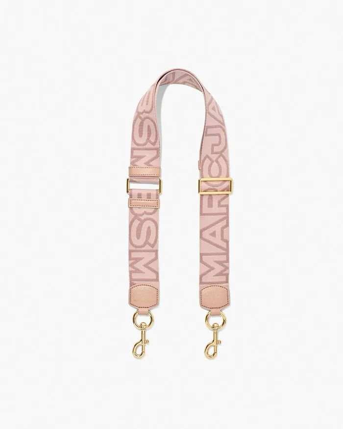 Marc Jacobs Straps The Outline Logo Webbing Strap Rose Multi 8211 Women