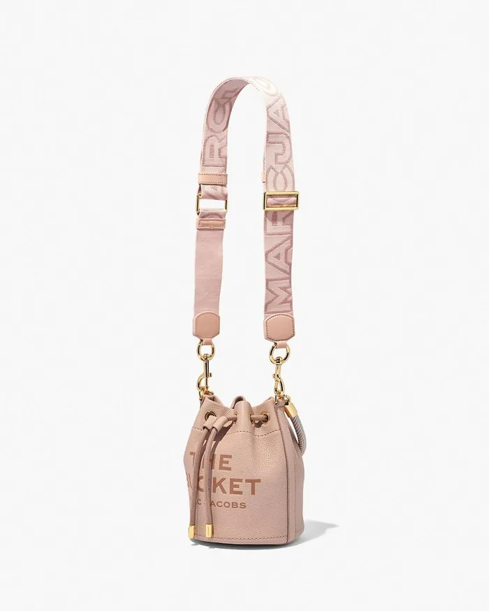 Marc Jacobs Straps The Outline Logo Webbing Strap Rose Multi 8211 Women