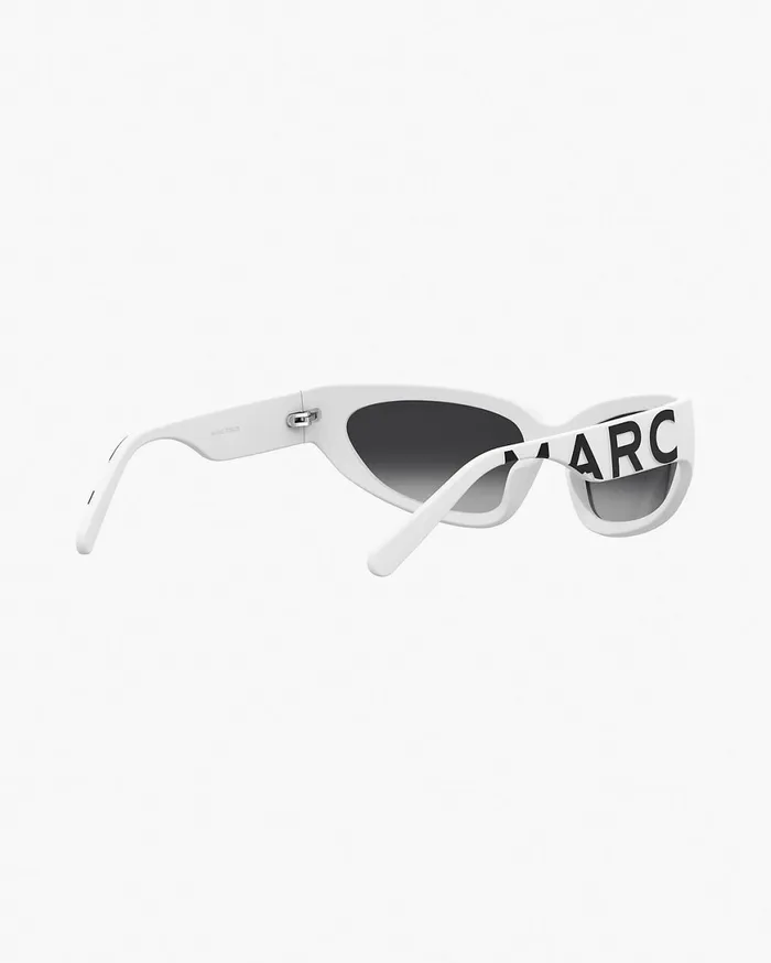 Marc Jacobs Sunglasses The Bold Logo Wrapped Sunglasses White 8211 Women