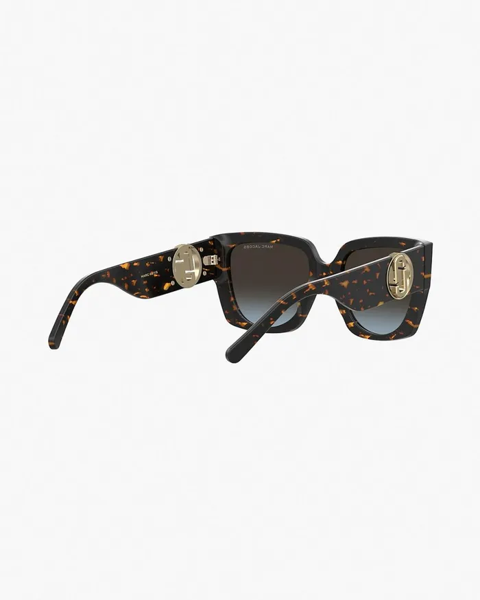 Marc Jacobs Sunglasses The J Marc Square Cutout Sunglasses Havana 8211 Women