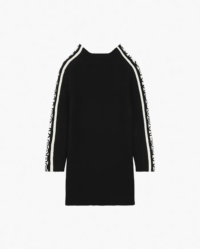 Marc Jacobs The Knit Logo Dress Black 8211 Kids