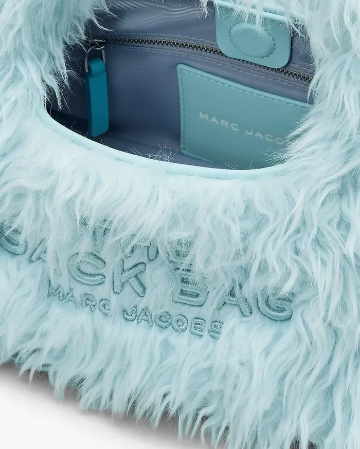 Marc Jacobs The Sack Bag The Faux Fur Mini Sack Bag Cloud Blue 8211 Women