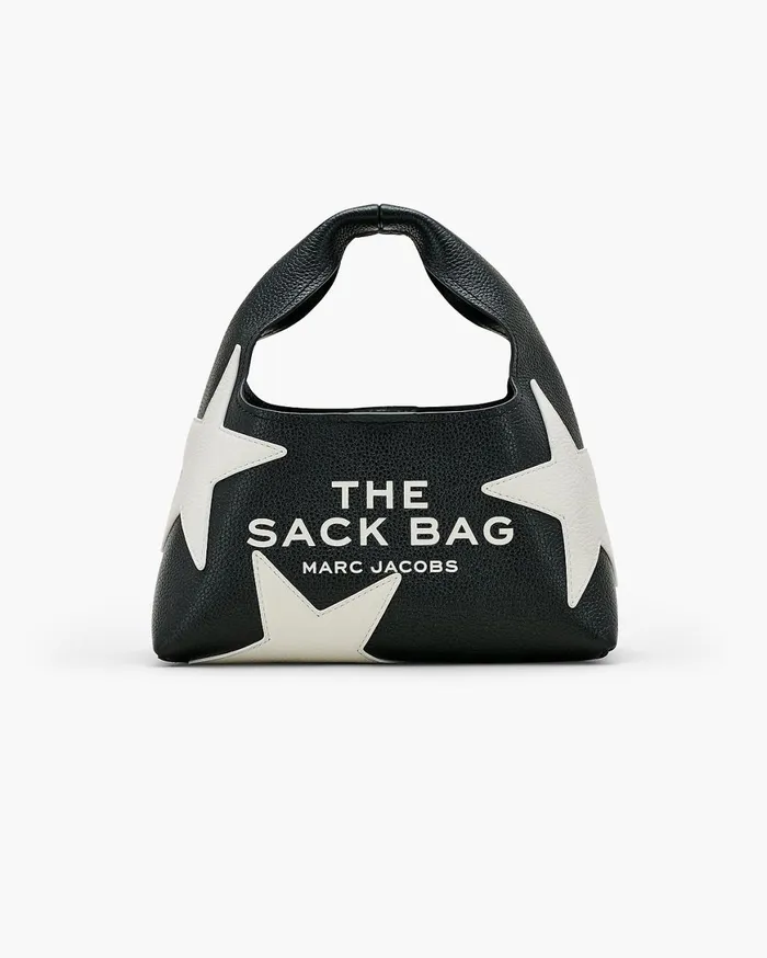 Marc Jacobs The Sack Bag The Star Patchwork Leather Mini Sack Bag Blackwhite 8211 Women Marc Jacobs The Sack Bag The Star Patchwork Leather Mini Sack Bag Blackwhite 8211 Women