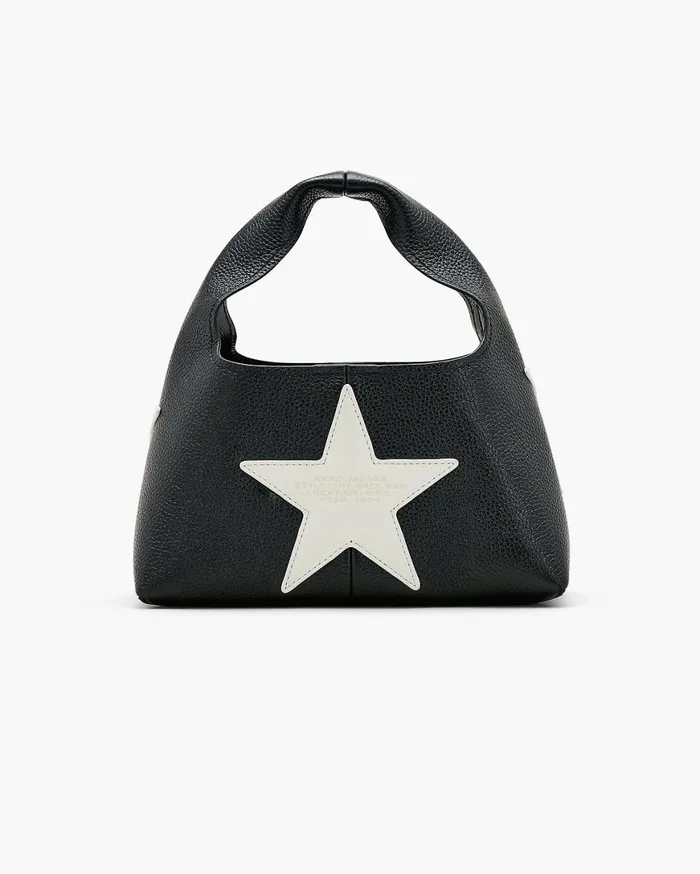 Marc Jacobs The Sack Bag The Star Patchwork Leather Mini Sack Bag Blackwhite 8211 Women