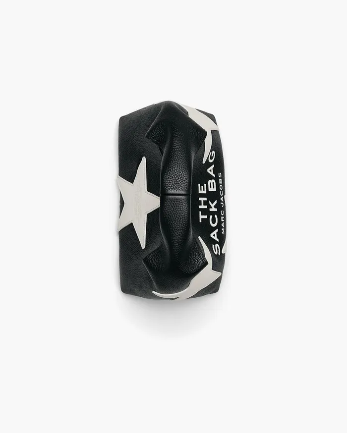 Marc Jacobs The Sack Bag The Star Patchwork Leather Mini Sack Bag Blackwhite 8211 Women