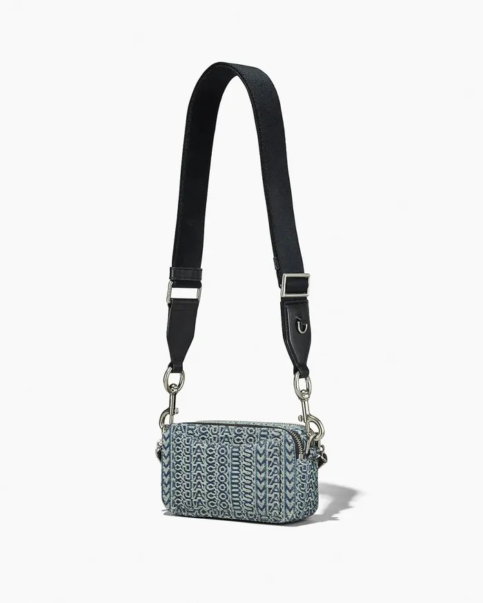 Marc Jacobs The Snapshot The Washed Monogram Denim Snapshot Sun Faded Denim 8211 Women