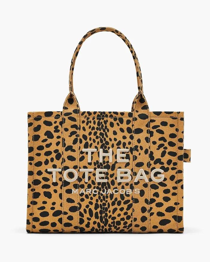 Marc Jacobs The Tote Bag The Cheetah Canvas Large Tote Bag Black Multi 8211 Women Marc Jacobs The Tote Bag The Cheetah Canvas Large Tote Bag Black Multi 8211 Women