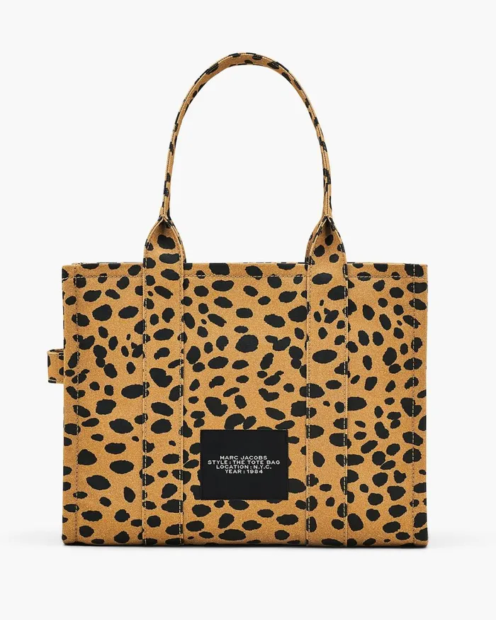 Marc Jacobs The Tote Bag The Cheetah Canvas Large Tote Bag Black Multi 8211 Women