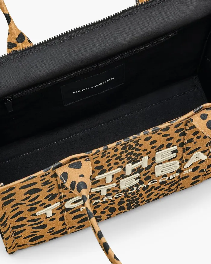 Marc Jacobs The Tote Bag The Cheetah Canvas Large Tote Bag Black Multi 8211 Women