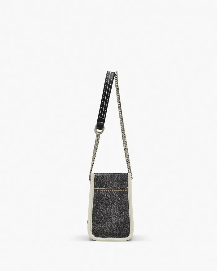 Marc Jacobs The Tote Bag The Denim Chain Crossbody Tote Bag Black Wash 8211 Women