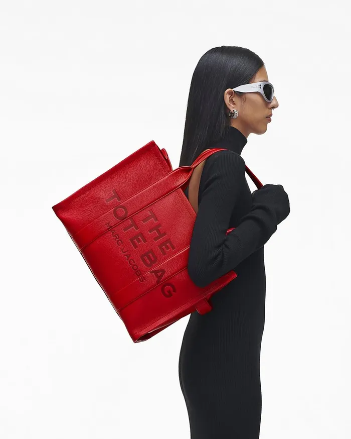 Marc Jacobs The Tote Bag The Leather Large Tote Bag True Red 8211 Women