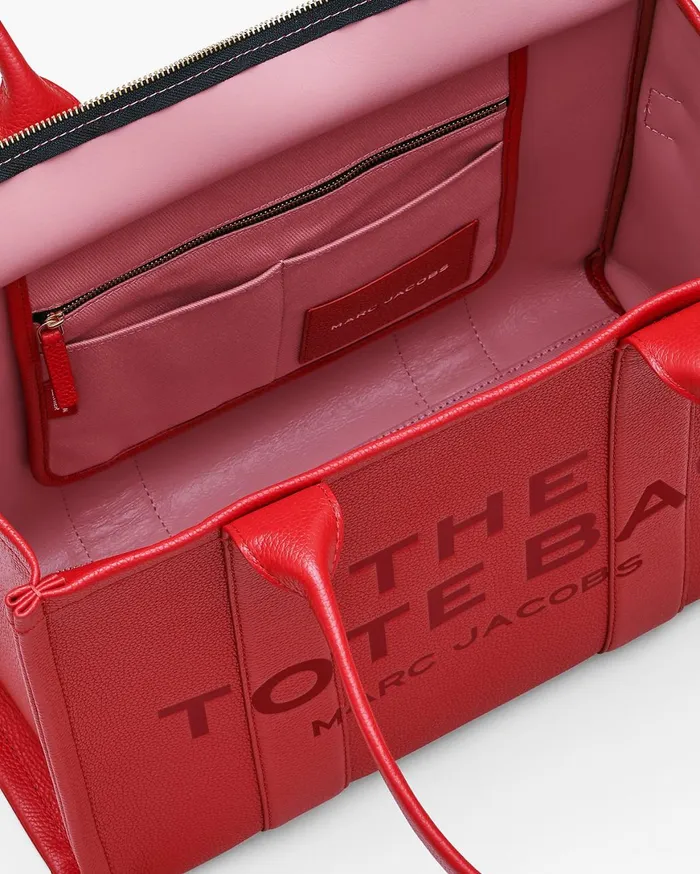Marc Jacobs The Tote Bag The Leather Large Tote Bag True Red 8211 Women