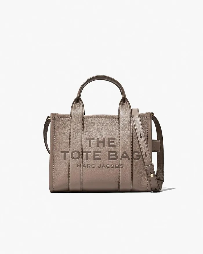 Marc Jacobs The Tote Bag The Leather Small Tote Bag Cement 8211 Women