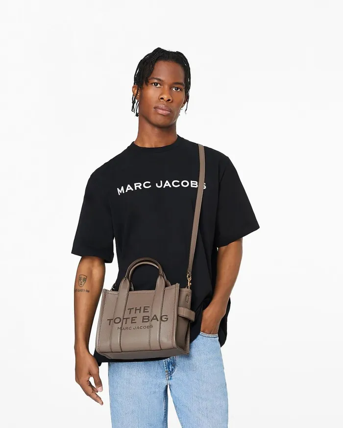 Marc Jacobs The Tote Bag The Leather Small Tote Bag Cement 8211 Women