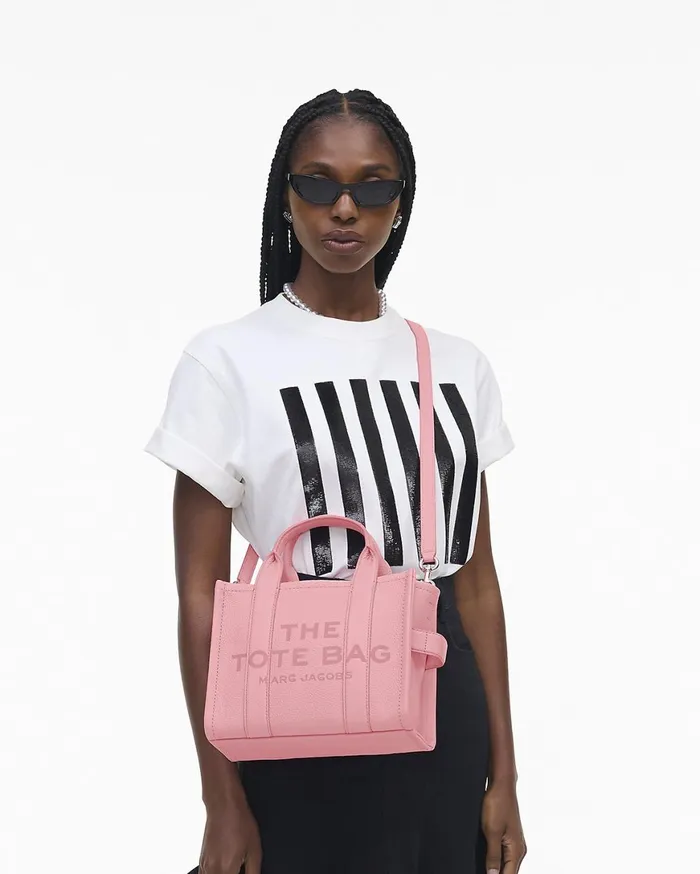 Marc Jacobs The Tote Bag The Leather Small Tote Bag Ribbon Pink 8211 Women