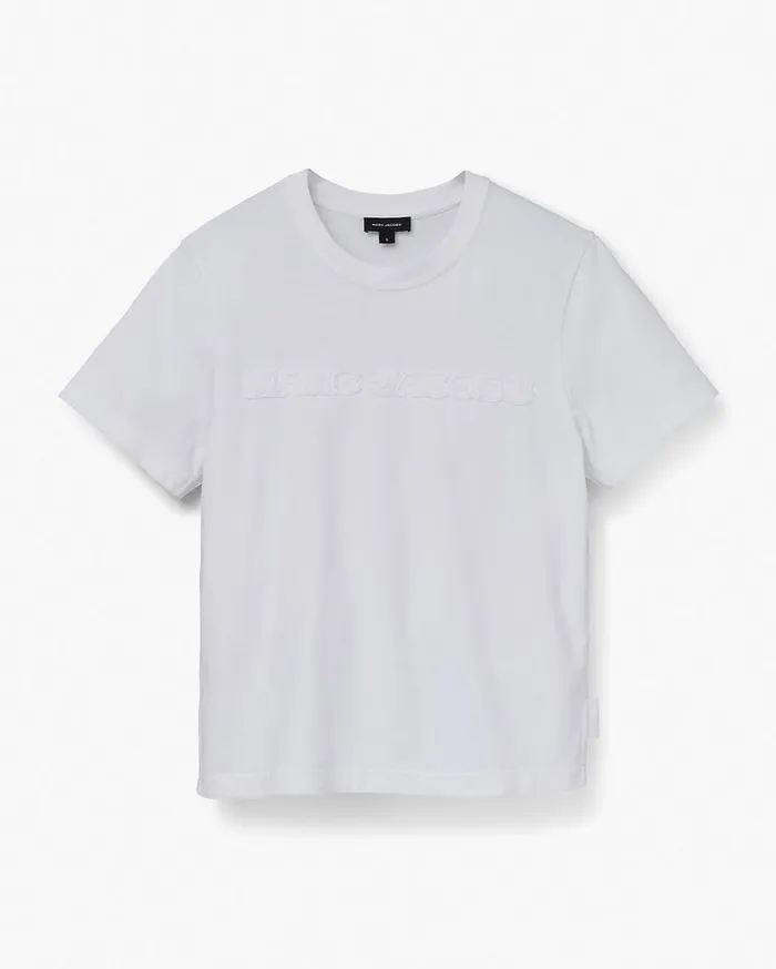 Marc Jacobs Tops The Logo Baby Tee White 8211 Women
