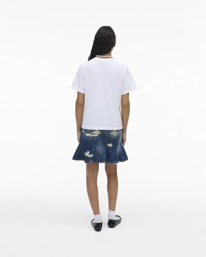 Marc Jacobs Tops The Logo Baby Tee White 8211 Women