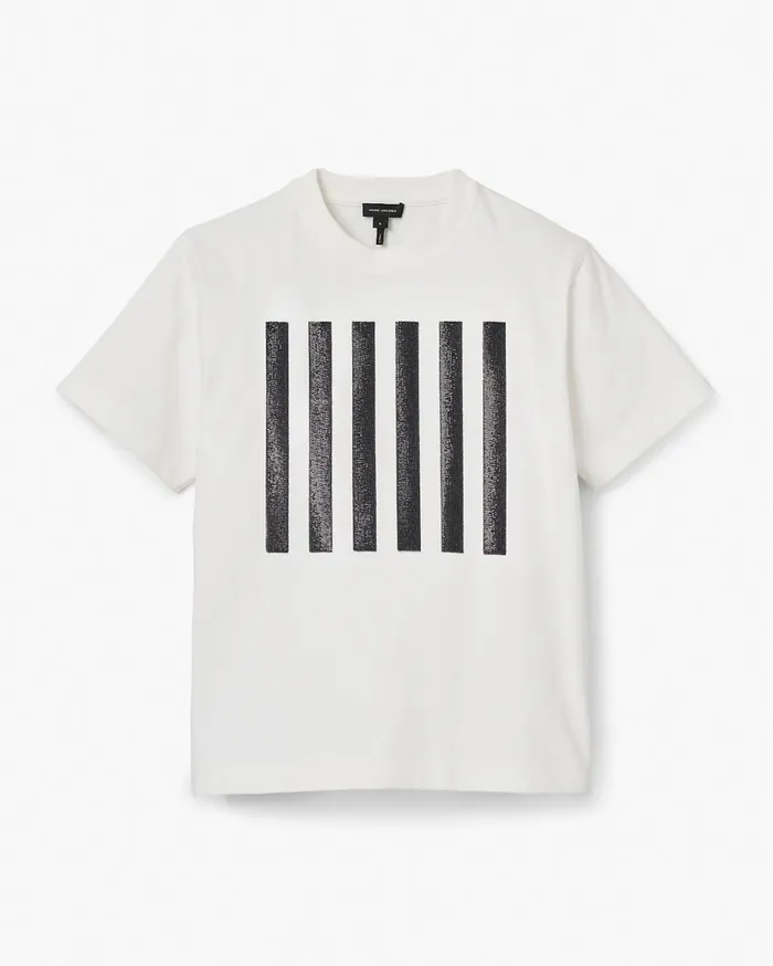 Marc Jacobs Tops The Stripe Box Tee White 8211 Women