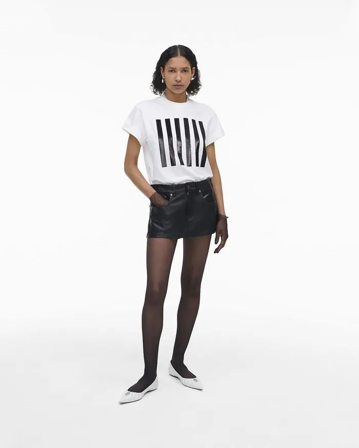 Marc Jacobs Tops The Stripe Box Tee White 8211 Women