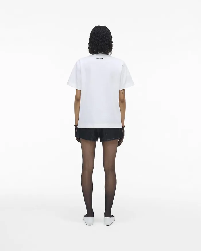 Marc Jacobs Tops The Stripe Box Tee White 8211 Women
