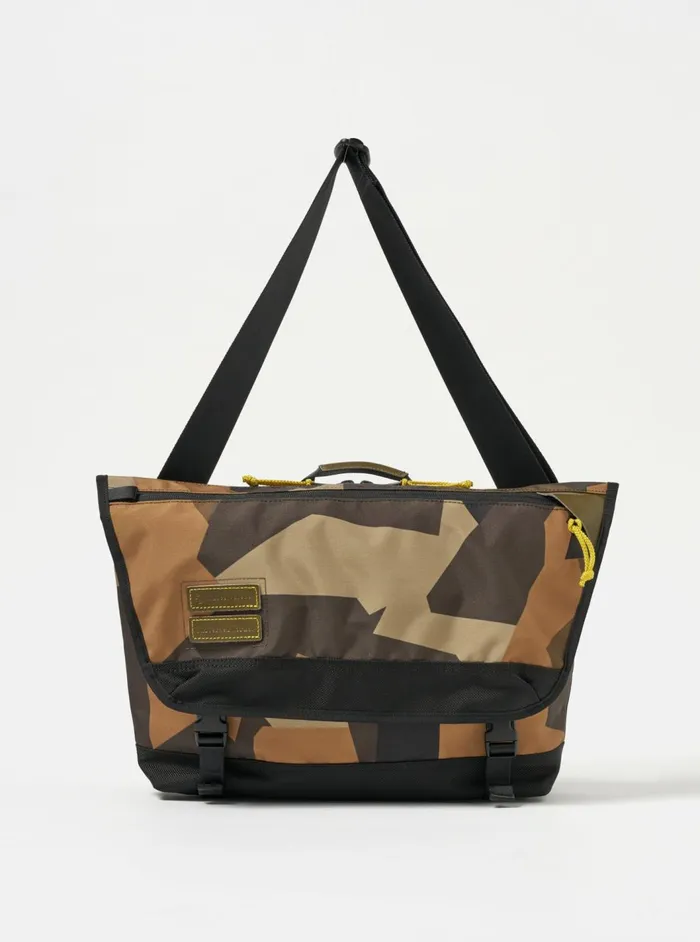 Masterpiece X Courier Bag In Camo Recycled Tech Canva Men Universal Works Bags