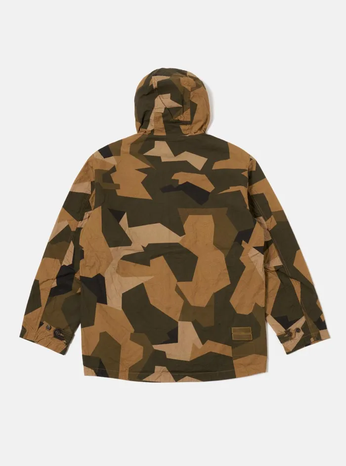Masterpiece X Stanedge Jacket In Brown Swedish Camo Men Universal Works Coats and Outerwear