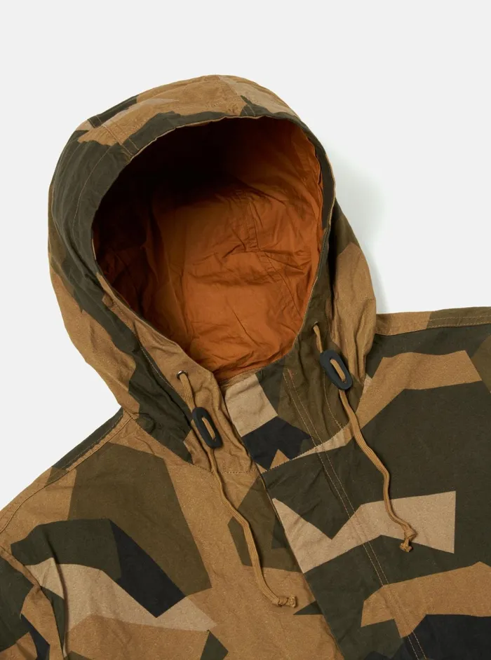 Masterpiece X Stanedge Jacket In Brown Swedish Camo Men Universal Works Coats and Outerwear