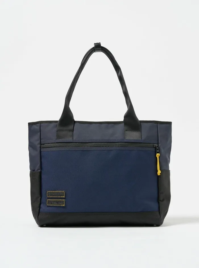 Masterpiece X Tote Bag In Navy Recycled Tech Canvas Men Universal Works Bags